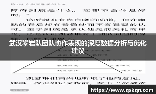 武汉攀岩队团队协作表现的深度数据分析与优化建议